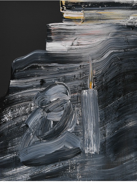 천개(天開)의 빛, 2017, Acrylic on canvas, 117×90cm